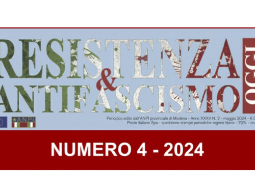 L’ULTIMO NUMERO DELL’ANNO DI “RESISTENZA&ANTIFASCISMO OGGI”: UN NUMERO RICCO DI APPROFONDIMENTI E INEDITI PER COSTRUIRE L’ANNO CHE VERRA’